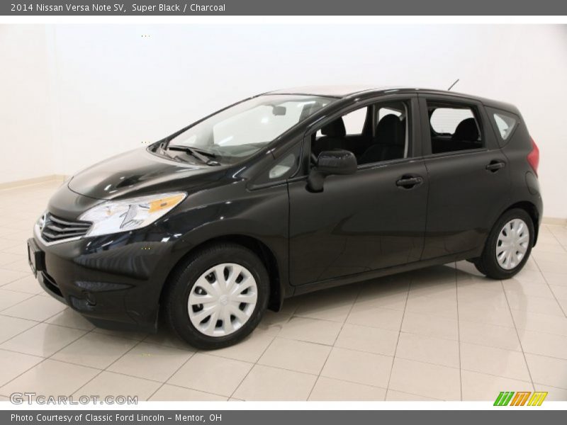 Super Black / Charcoal 2014 Nissan Versa Note SV