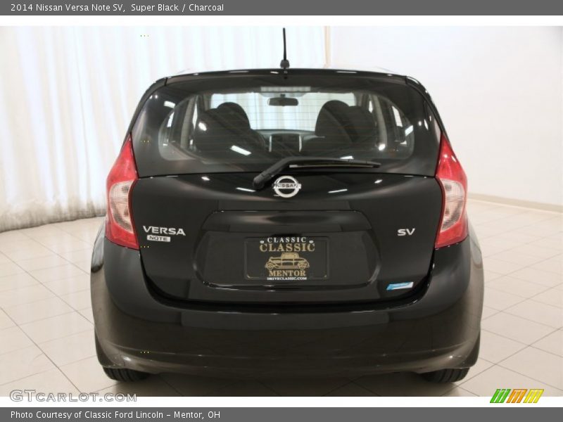 Super Black / Charcoal 2014 Nissan Versa Note SV