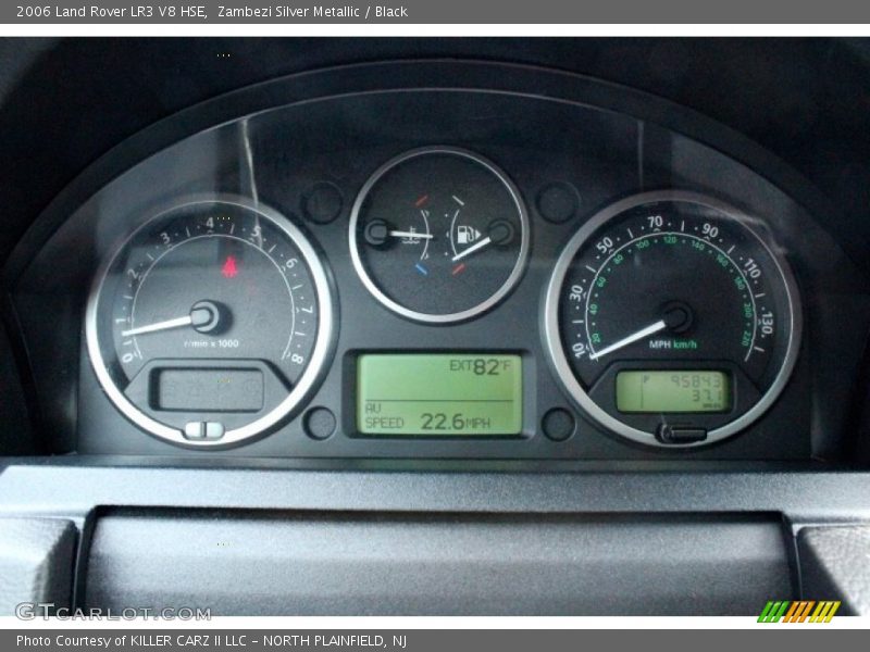Zambezi Silver Metallic / Black 2006 Land Rover LR3 V8 HSE