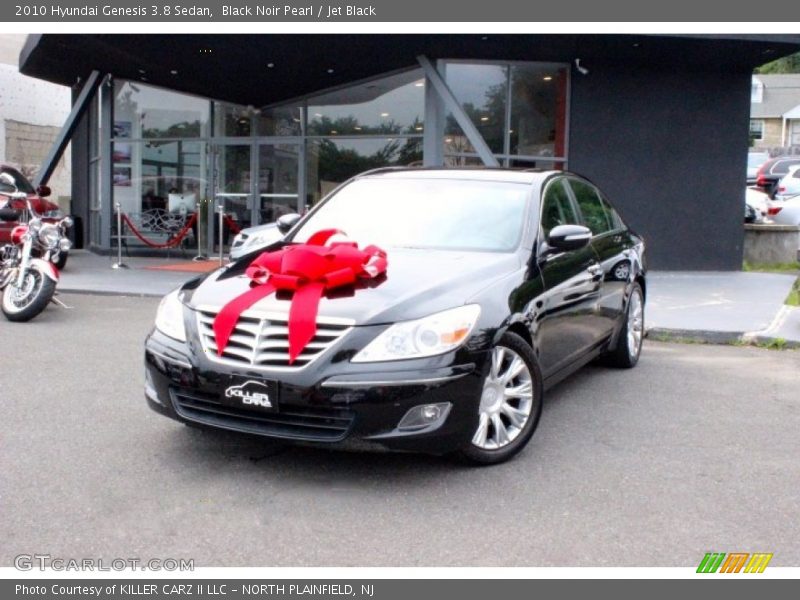 Black Noir Pearl / Jet Black 2010 Hyundai Genesis 3.8 Sedan