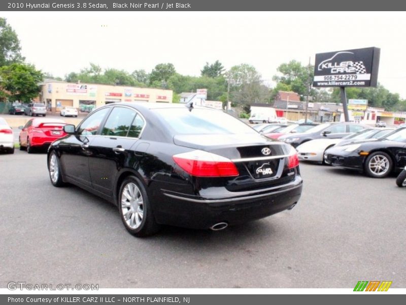 Black Noir Pearl / Jet Black 2010 Hyundai Genesis 3.8 Sedan