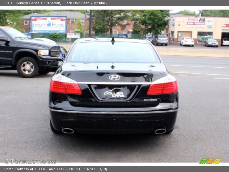 Black Noir Pearl / Jet Black 2010 Hyundai Genesis 3.8 Sedan