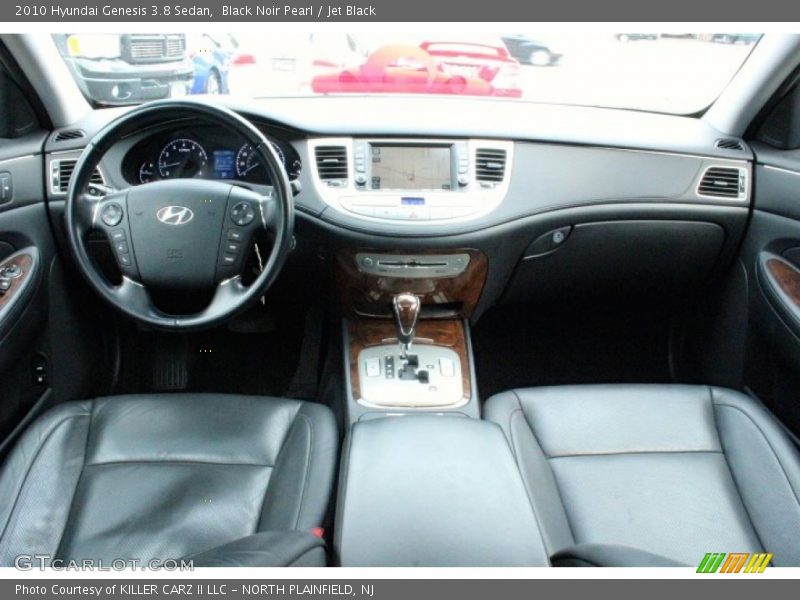 Black Noir Pearl / Jet Black 2010 Hyundai Genesis 3.8 Sedan