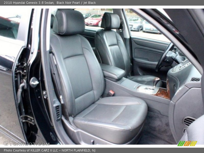 Black Noir Pearl / Jet Black 2010 Hyundai Genesis 3.8 Sedan