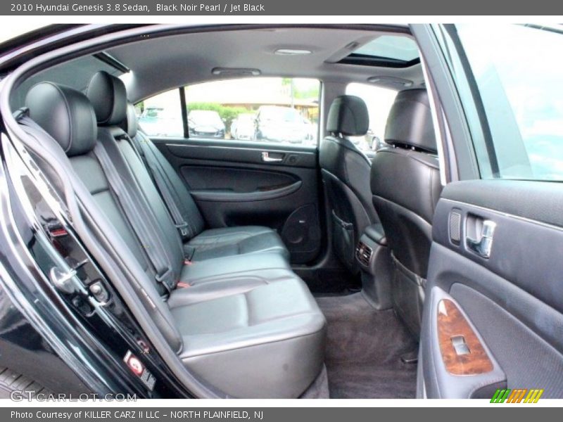Black Noir Pearl / Jet Black 2010 Hyundai Genesis 3.8 Sedan
