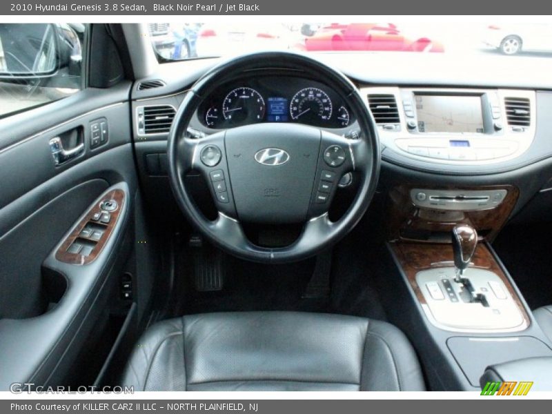 Black Noir Pearl / Jet Black 2010 Hyundai Genesis 3.8 Sedan