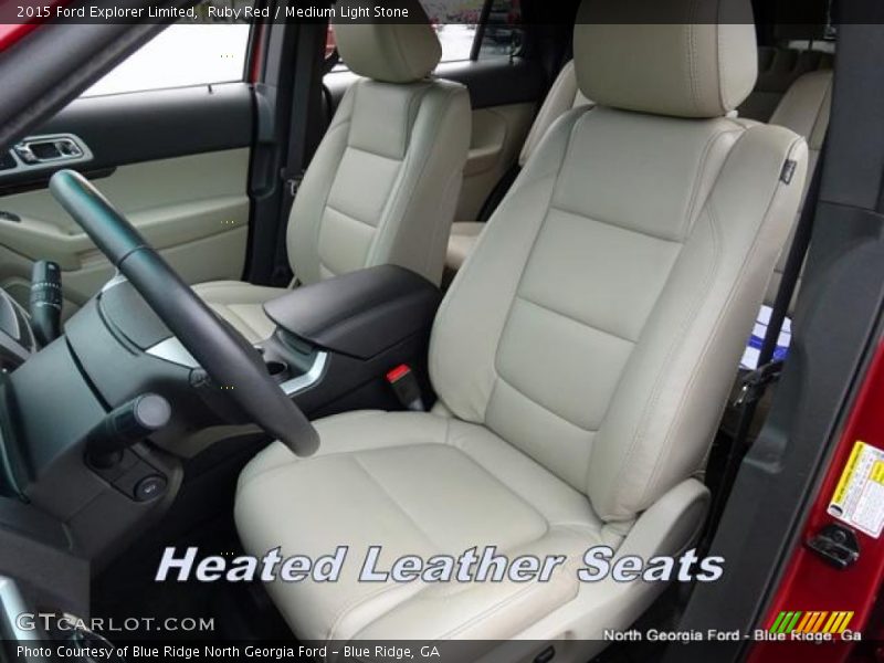 Ruby Red / Medium Light Stone 2015 Ford Explorer Limited