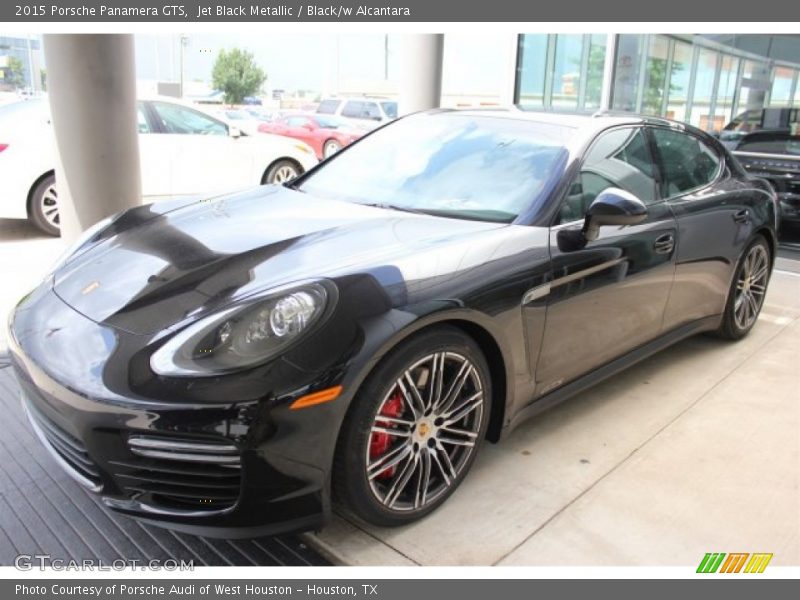 Jet Black Metallic / Black/w Alcantara 2015 Porsche Panamera GTS