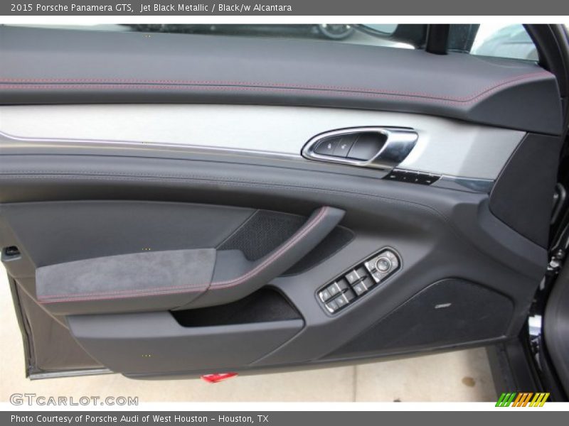 Jet Black Metallic / Black/w Alcantara 2015 Porsche Panamera GTS
