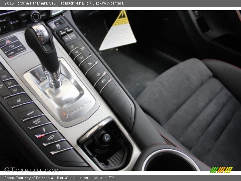 Jet Black Metallic / Black/w Alcantara 2015 Porsche Panamera GTS