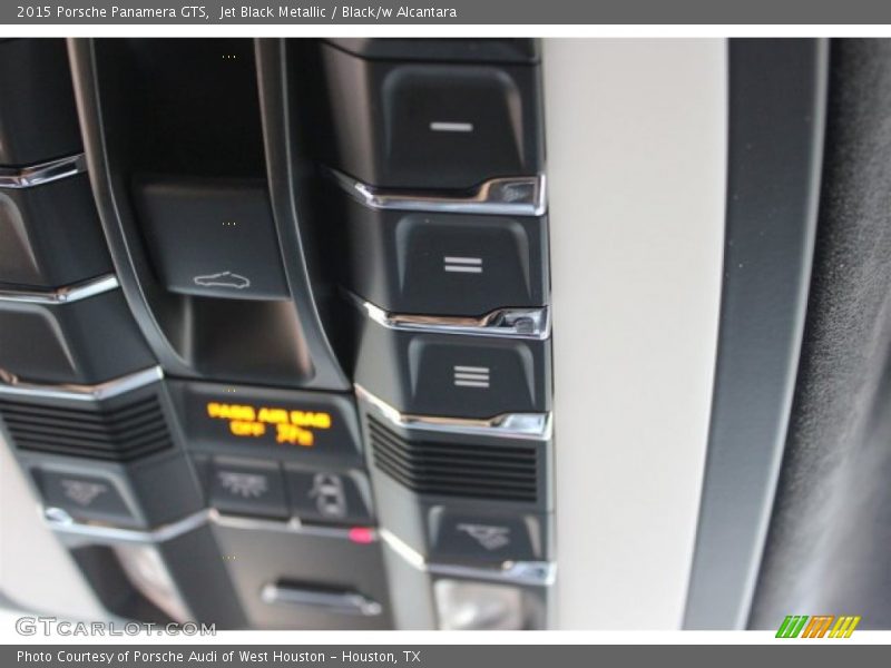 Jet Black Metallic / Black/w Alcantara 2015 Porsche Panamera GTS