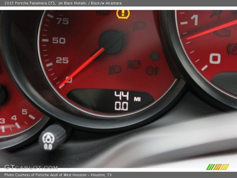 Jet Black Metallic / Black/w Alcantara 2015 Porsche Panamera GTS