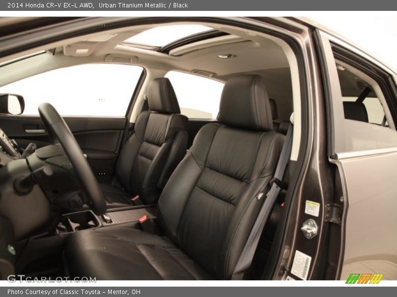 Urban Titanium Metallic / Black 2014 Honda CR-V EX-L AWD