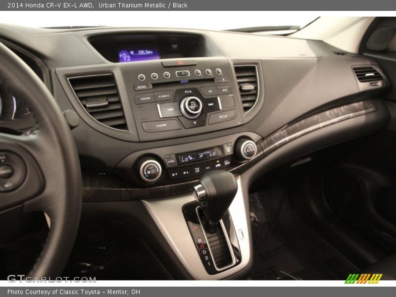 Urban Titanium Metallic / Black 2014 Honda CR-V EX-L AWD