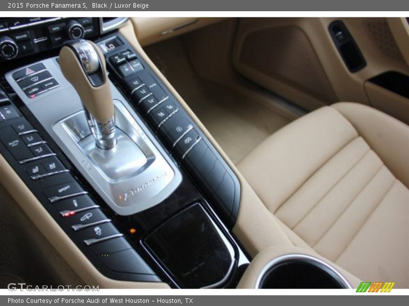 Black / Luxor Beige 2015 Porsche Panamera S