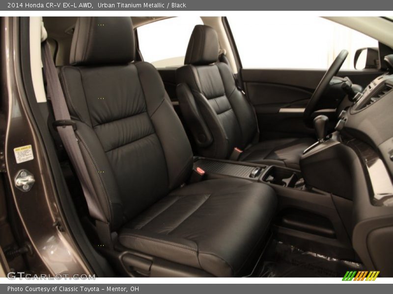 Urban Titanium Metallic / Black 2014 Honda CR-V EX-L AWD