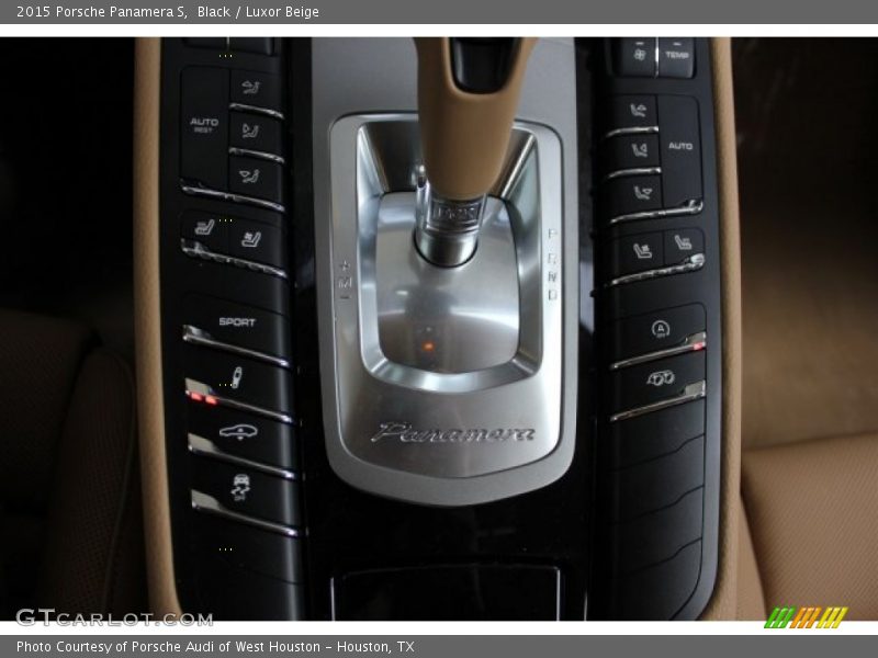 Black / Luxor Beige 2015 Porsche Panamera S