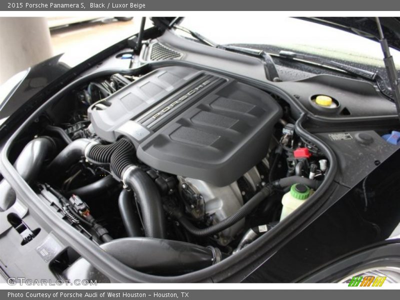 Black / Luxor Beige 2015 Porsche Panamera S
