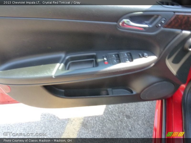 Crystal Red Tintcoat / Gray 2013 Chevrolet Impala LT