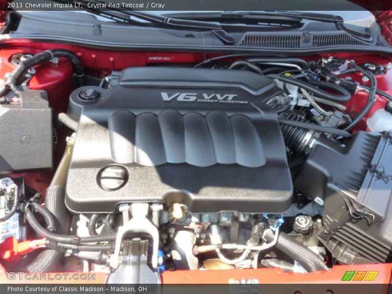 Crystal Red Tintcoat / Gray 2013 Chevrolet Impala LT