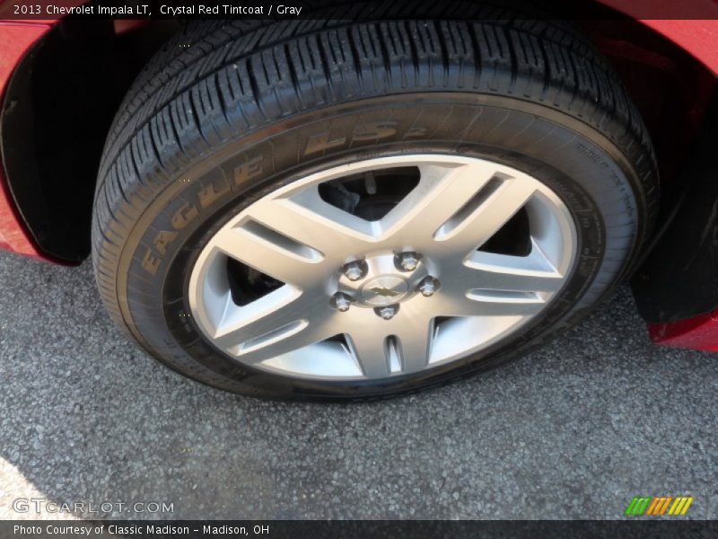 Crystal Red Tintcoat / Gray 2013 Chevrolet Impala LT