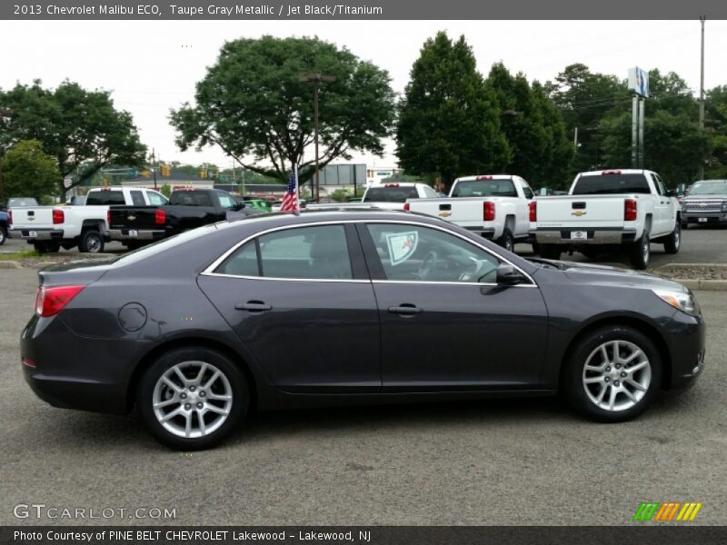 Taupe Gray Metallic / Jet Black/Titanium 2013 Chevrolet Malibu ECO