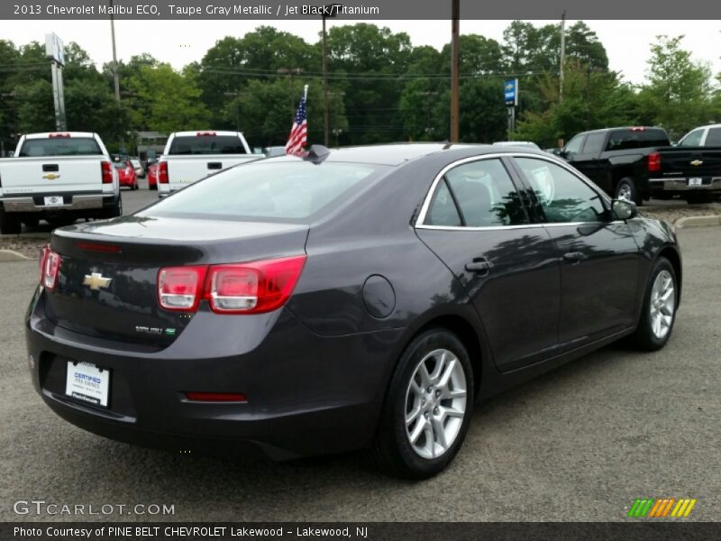 Taupe Gray Metallic / Jet Black/Titanium 2013 Chevrolet Malibu ECO