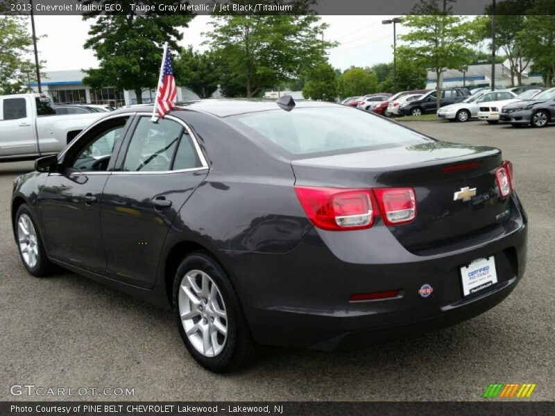Taupe Gray Metallic / Jet Black/Titanium 2013 Chevrolet Malibu ECO