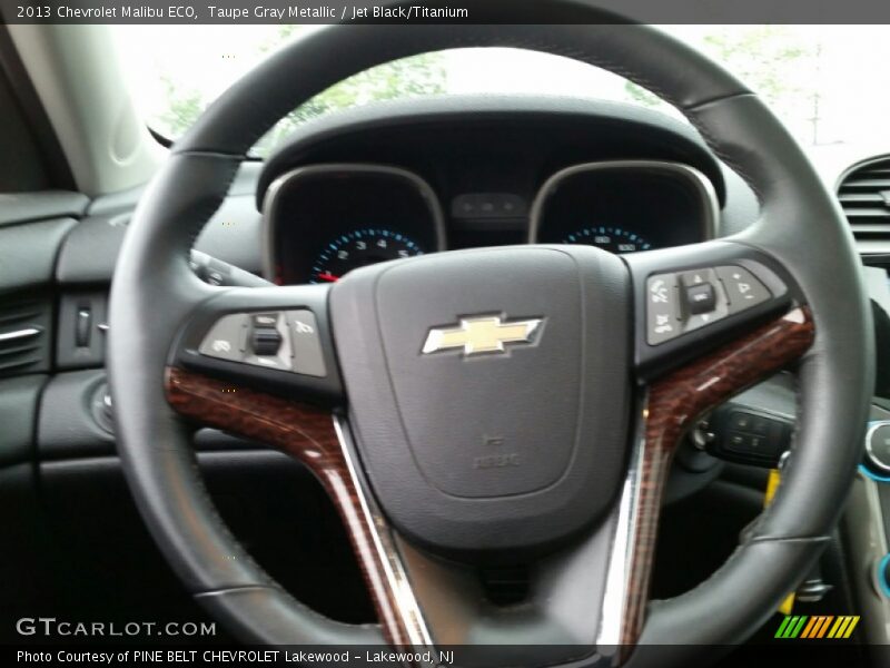 Taupe Gray Metallic / Jet Black/Titanium 2013 Chevrolet Malibu ECO