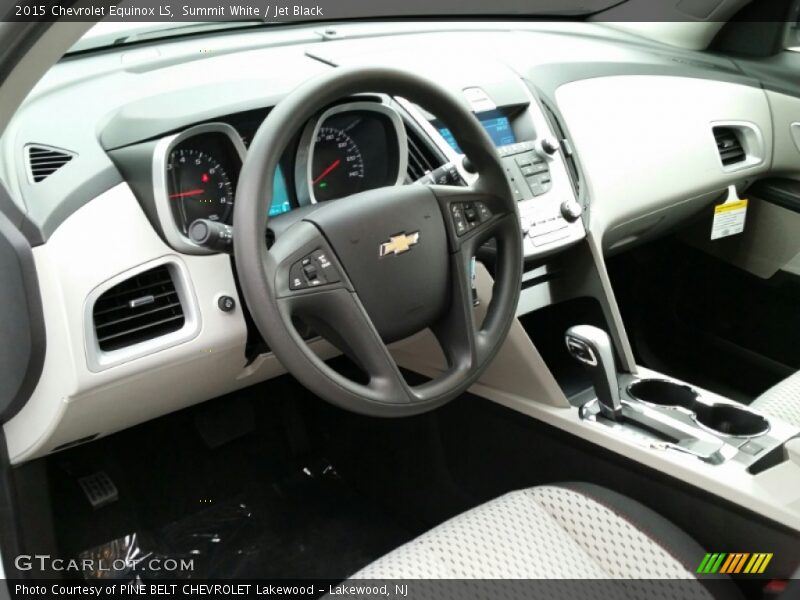 Summit White / Jet Black 2015 Chevrolet Equinox LS