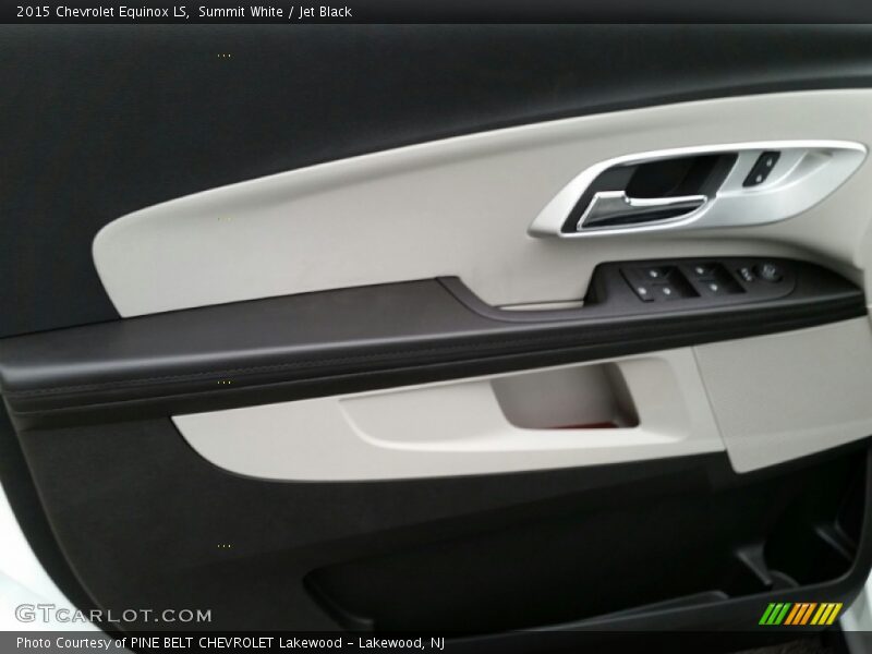Summit White / Jet Black 2015 Chevrolet Equinox LS
