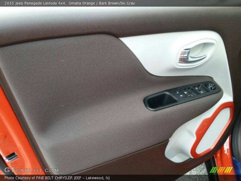 Omaha Orange / Bark Brown/Ski Gray 2015 Jeep Renegade Latitude 4x4