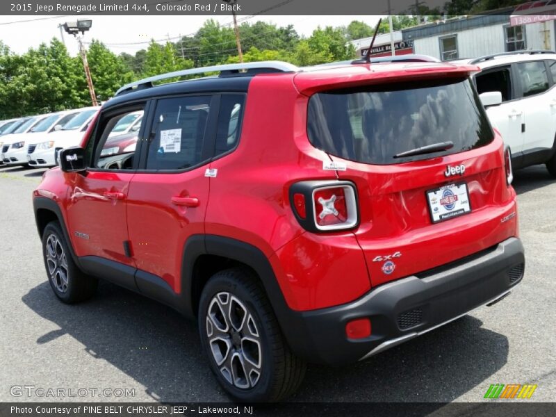 Colorado Red / Black 2015 Jeep Renegade Limited 4x4