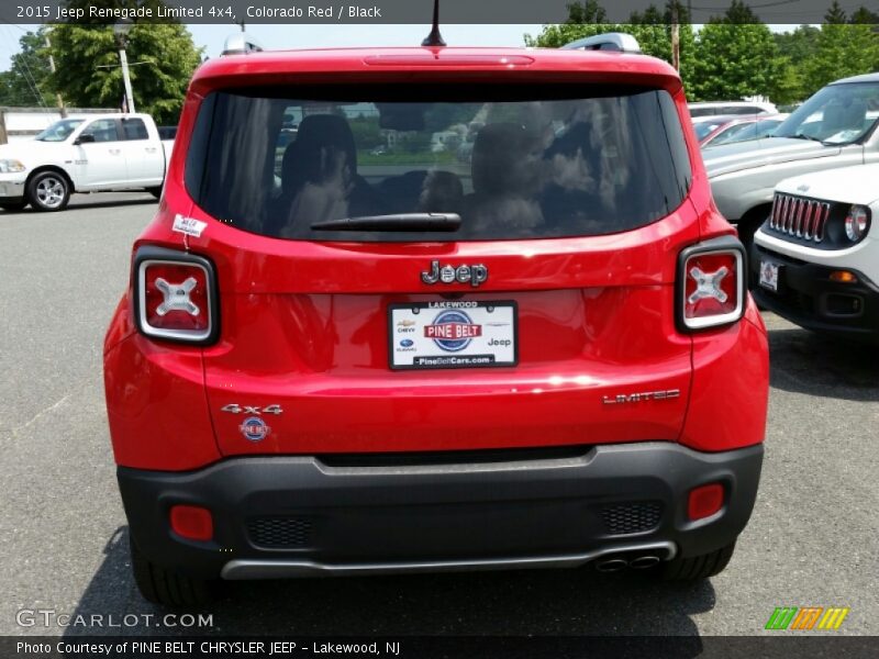Colorado Red / Black 2015 Jeep Renegade Limited 4x4