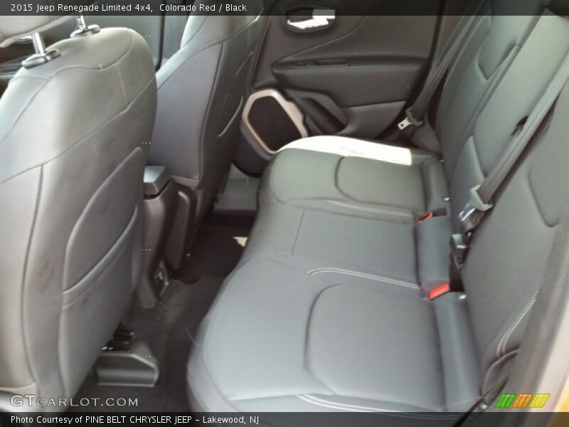 Rear Seat of 2015 Renegade Limited 4x4