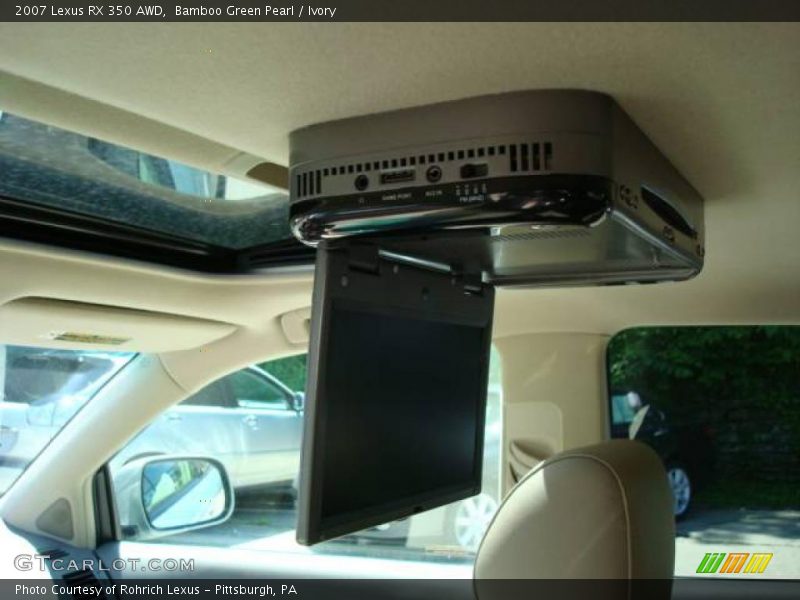 Bamboo Green Pearl / Ivory 2007 Lexus RX 350 AWD