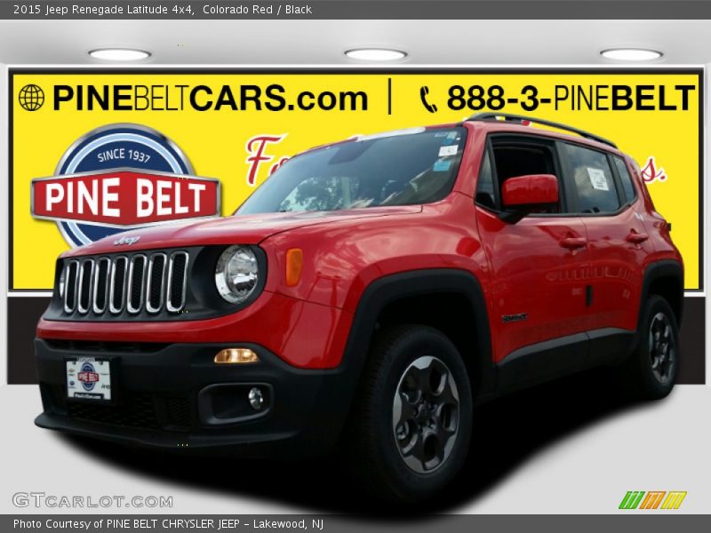 Colorado Red / Black 2015 Jeep Renegade Latitude 4x4