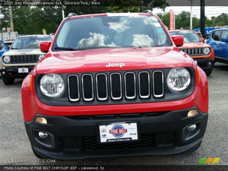 Colorado Red / Black 2015 Jeep Renegade Latitude 4x4