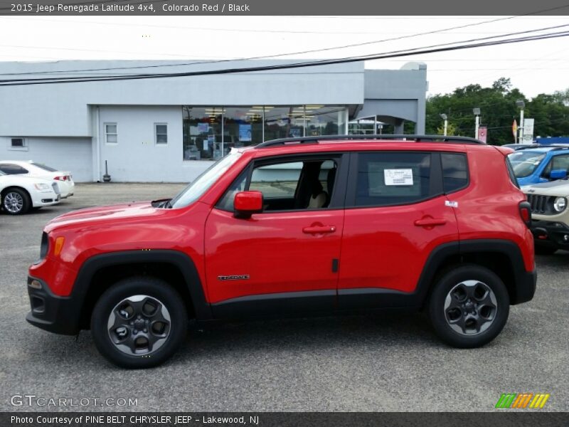 Colorado Red / Black 2015 Jeep Renegade Latitude 4x4