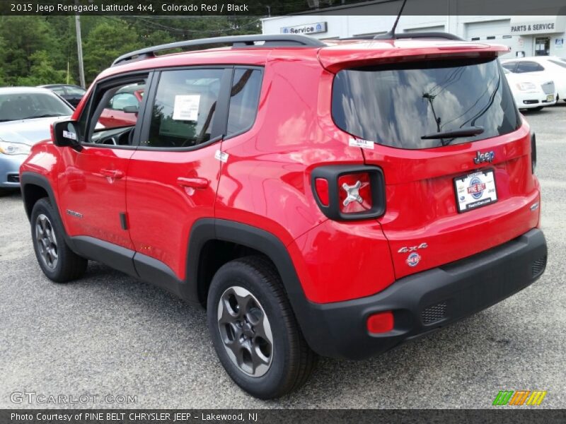 Colorado Red / Black 2015 Jeep Renegade Latitude 4x4