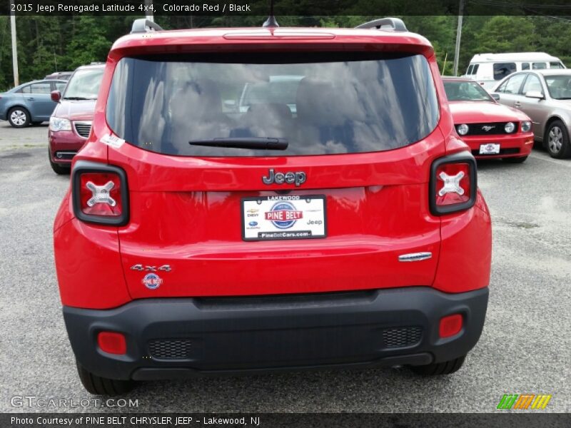 Colorado Red / Black 2015 Jeep Renegade Latitude 4x4