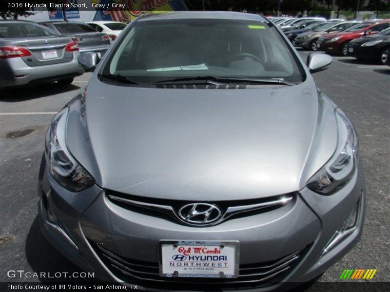 Gray / Gray 2016 Hyundai Elantra Sport