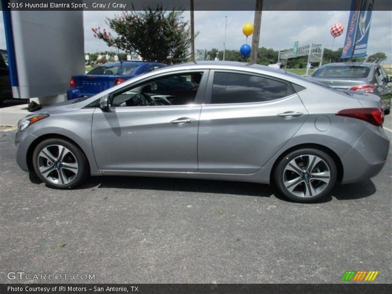 Gray / Gray 2016 Hyundai Elantra Sport