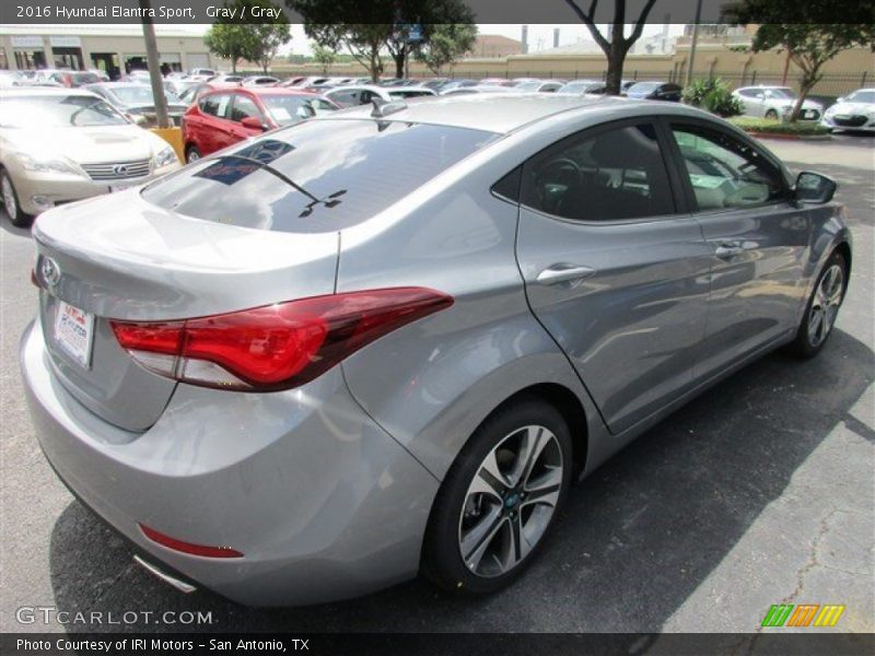 Gray / Gray 2016 Hyundai Elantra Sport