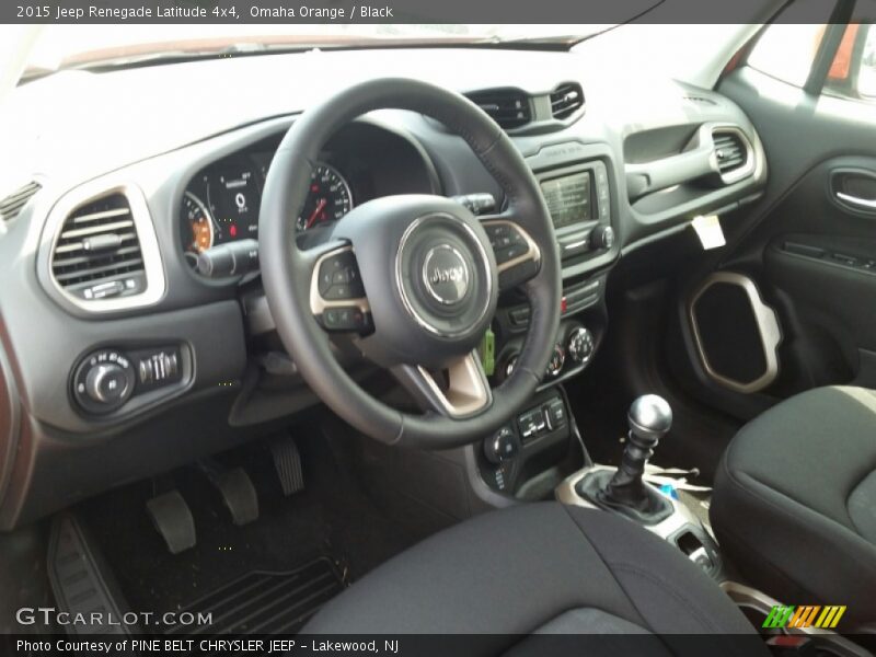 Omaha Orange / Black 2015 Jeep Renegade Latitude 4x4