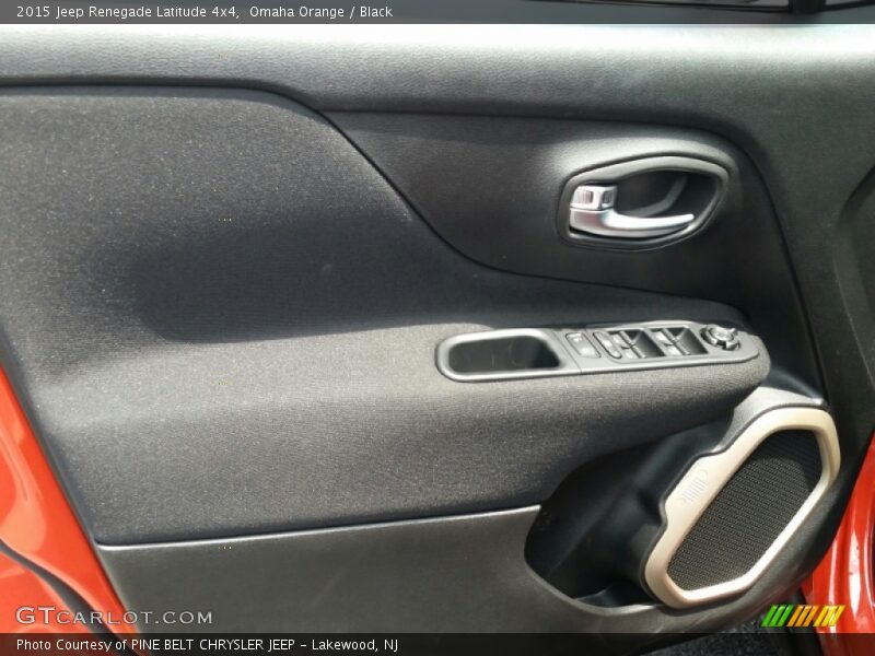 Omaha Orange / Black 2015 Jeep Renegade Latitude 4x4
