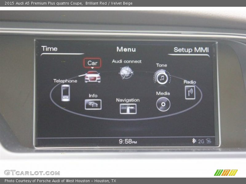 Brilliant Red / Velvet Beige 2015 Audi A5 Premium Plus quattro Coupe