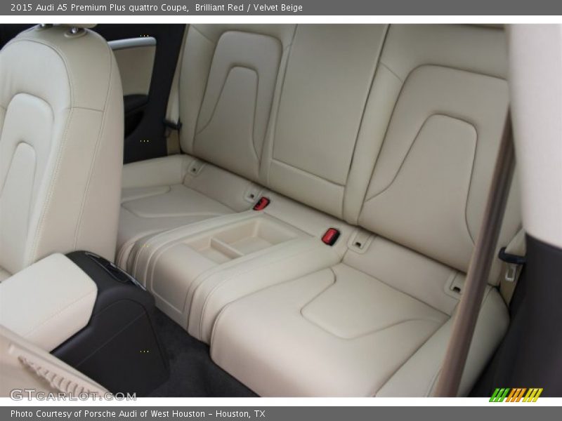 Brilliant Red / Velvet Beige 2015 Audi A5 Premium Plus quattro Coupe