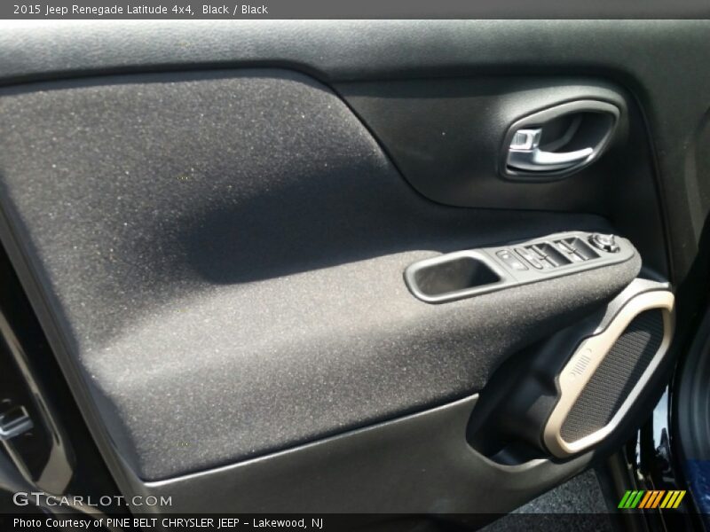 Black / Black 2015 Jeep Renegade Latitude 4x4