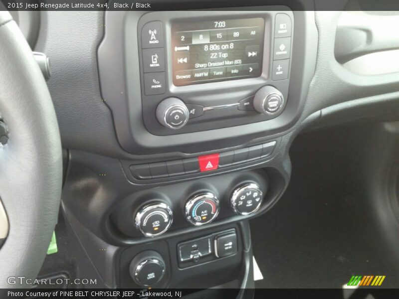 Black / Black 2015 Jeep Renegade Latitude 4x4